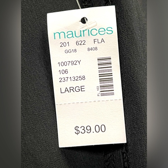 Maurices Black Blazer NWT Size Large - Picture 7 of 7